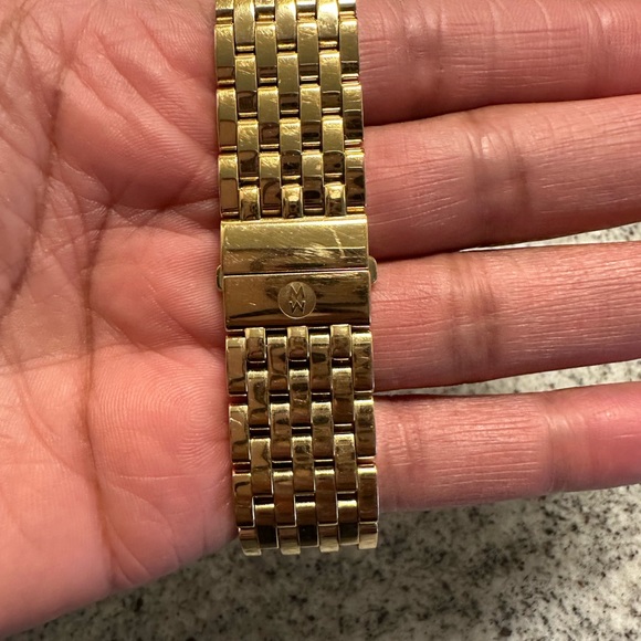 MICHELE Women’s MWW03M000141 CSX-36 Analog Display Swiss Quartz Gold Watch. - Picture 3 of 15